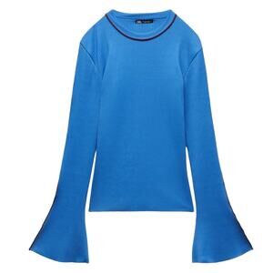 Zara | flared sleeve top